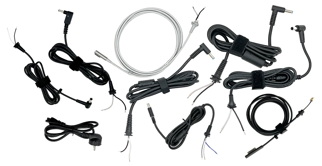 انواع کابل شارژر لپتاپ