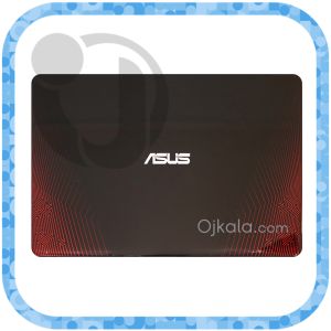 قاب پشت ال ای دی  لپتاپ ایسوس X550 / K550 / A550 مشکی قرمز نو