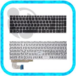 کیبورد لپ تاپ لنوو  EliteBook 850 G6 نقره ای  با فریم و  بدون موس و بکلایت - نو