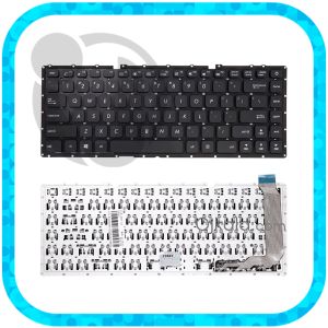 کیبورد لپ تاپ ایسوس VivoBook X441 مشکی اینتر کوچک با کلید پاور - نو