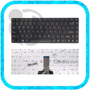 کیبورد لپتاپ لنوو  G470  مشکی  اینتر کوچیک با فریم و بدون بکلایت - نو