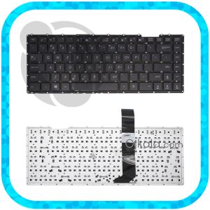 کیبورد لپ تاپ ایسوس X401 مشکی اینتر کوچک بدون بکلایت - نو