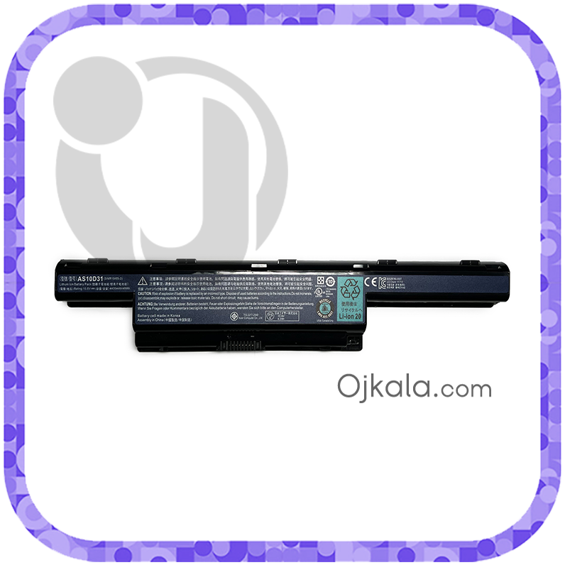 باتری لپ تاپ ایسر Aspire 4741 - AS10D75 اورجینال نو