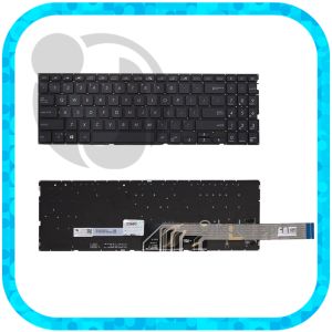 کیبورد لپ تاپ ایسوس VivoBook Mars K571 مشکی اینتر کوچک با بکلایت - نو