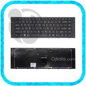 کیبورد لپ تاپ سونی VAIO VPC-EG مشکی اینتر کوچک با فریم - نو