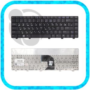 کیبورد لپ تاپ دل Vostro 3500 مشکی اینتر کوچک با فریم بدون بکلایت - رو دستگاهی