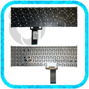 کیبورد لپ تاپ ایسر A715-14 مشکی بدون فریم - اینتر کوچیک - نو