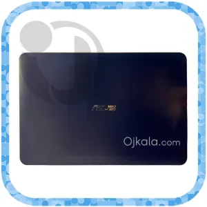 قاب پشت ال ای دی و دور ال ای دی لپ تاپ ایسوس K555/X555 سرمه ای - سری فلزی - نو 