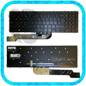 کیبورد لپ تاپ دل Inspiron 3793 / Latitude 3590 بدون فریم اینتر بزرگ - با بکلایت - نو