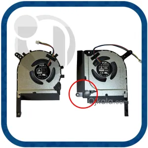 فن سی پی یو و گرافیک  لپ تاپ ایسوس TUF Gaming FX506LH جا پیچ دار - اورجینال - نو 