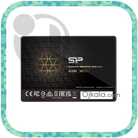 هارد اس اس دی لپ تاپ سیلیکون پاور مدل ACE A58 ظرفیت 128 گیگابایت - گارانتی رها گستر