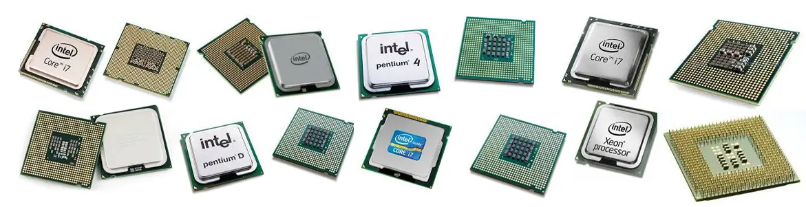 انواع سی پی یو لپ تاپ