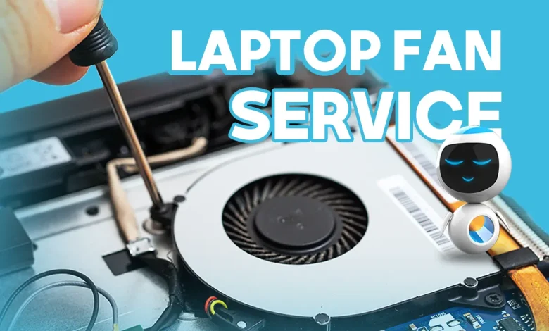 سرویس فن لپ تاپ