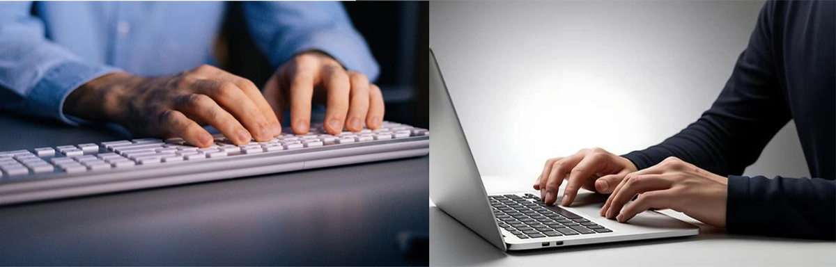 تفاوت کیبوردها