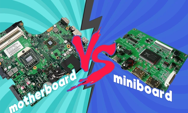 تفاوت مینی بورد و مادربورد