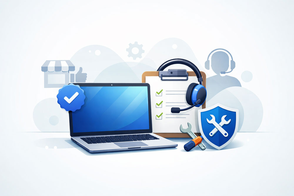 پشتیبانی خرید لپتاپ