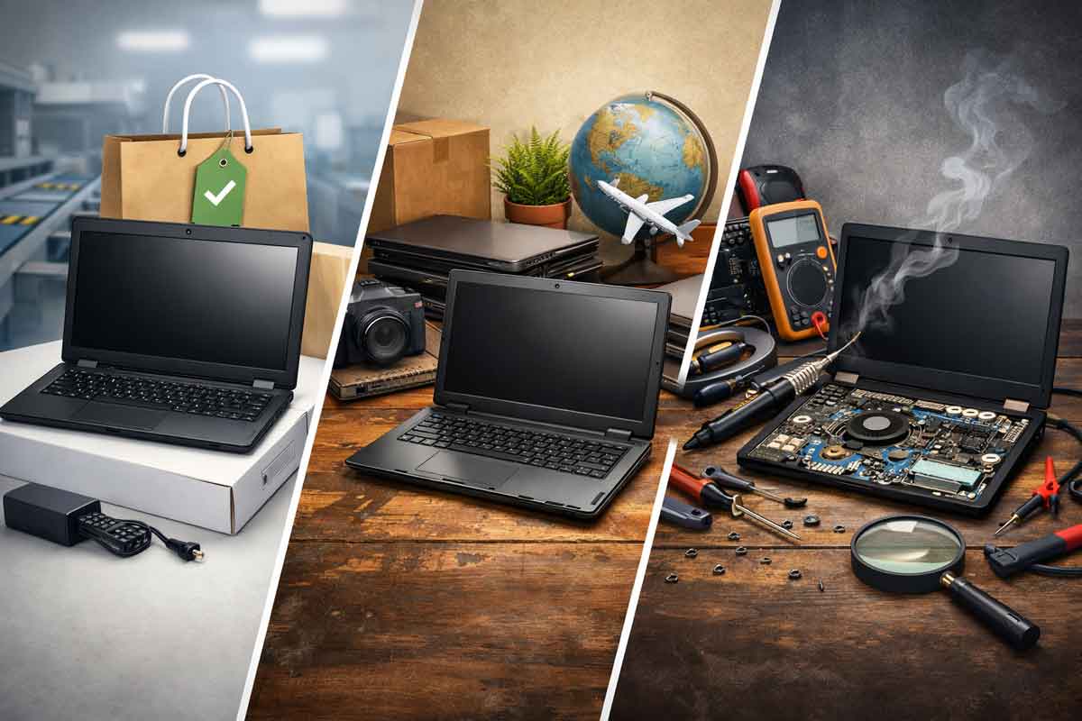 لپتاپ استوک یا دست دوم یا ریفیر